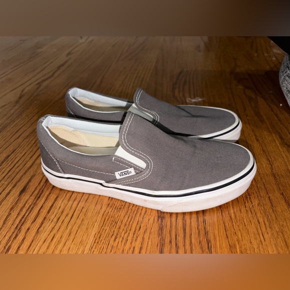 Vans Classics Slip-On Charcoal Mens Shoes - Picture 2 of 7